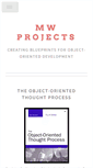 Mobile Screenshot of mwprojects.com
