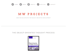 Tablet Screenshot of mwprojects.com